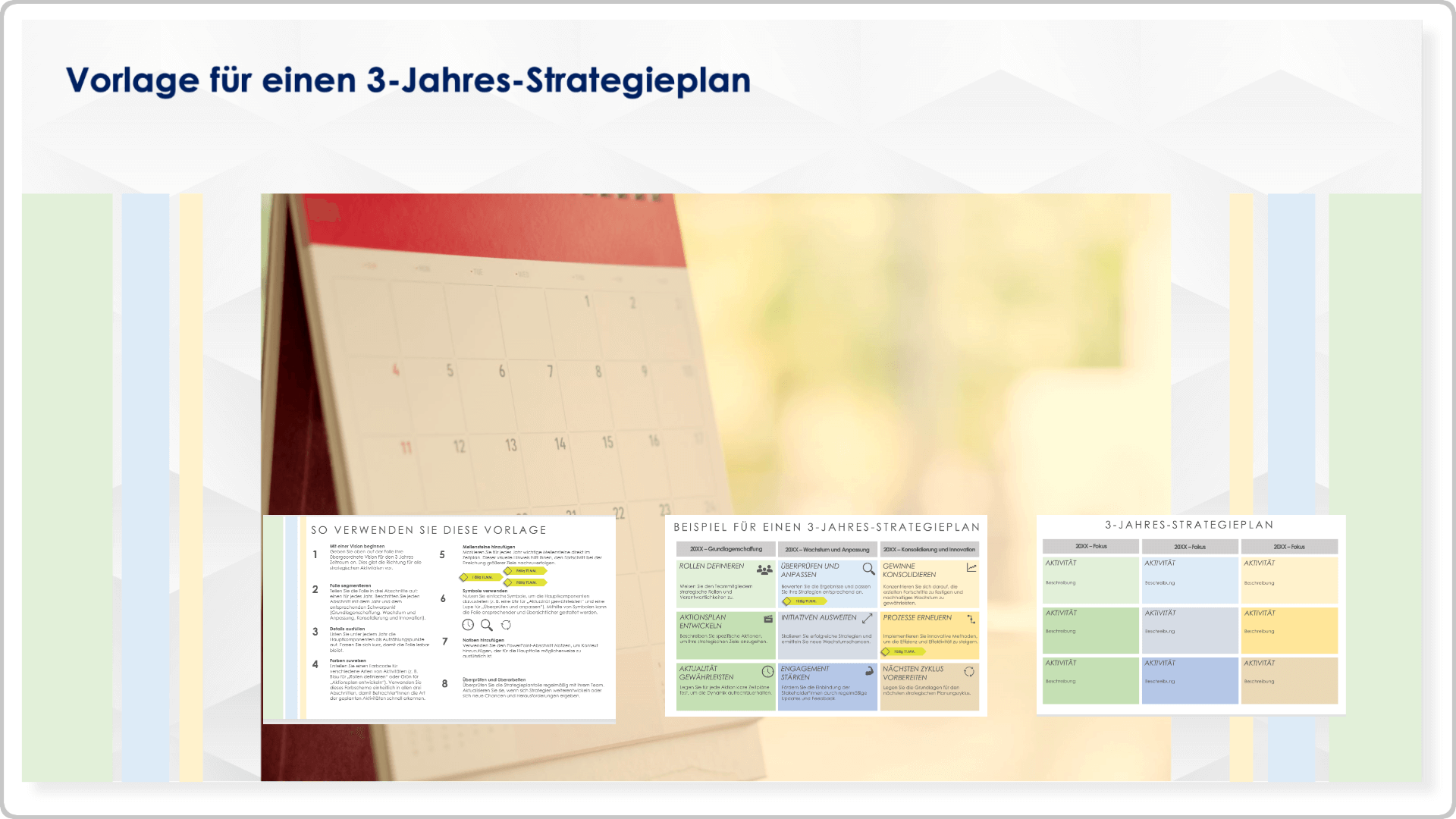  Vorlage für einen 3 Jahres Strategieplan