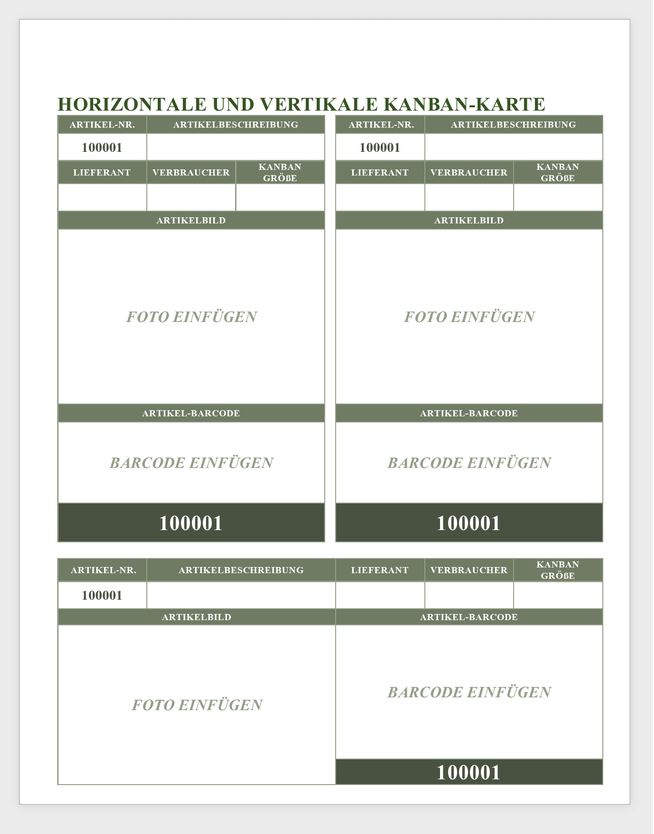 HorizAndVert Kanban-Kartenvorlage