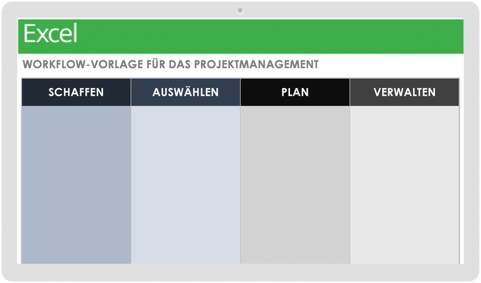  Projektmanagement-Workflow-Vorlage