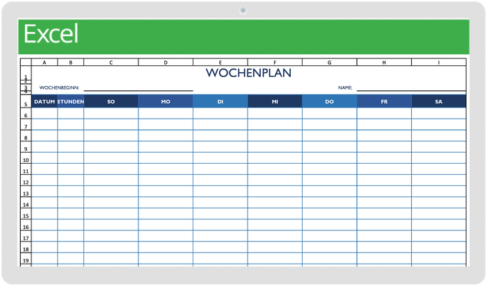  Arbeitsplan SO bis SA 2 auf Seitenvorlage